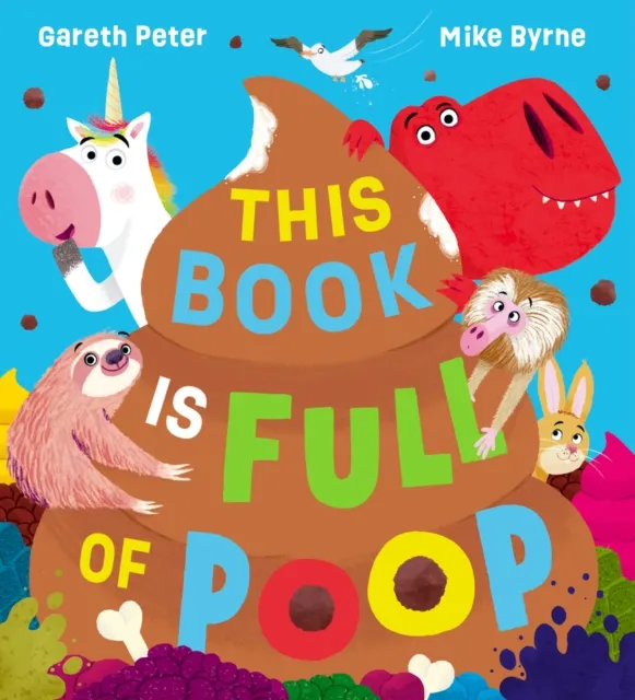 Gareth Peter This Book is Full of Poop (PB) Paperback Multicolor