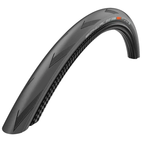Schwalbe Pro One Tle Addix-Race Evolution V-Guard Folding Road Tyre - 700c - Black / 700c / 25mm / Clincher / Folding
