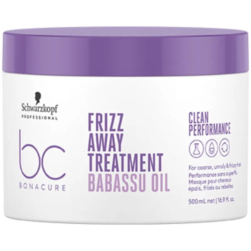 Schwarzkopf Bonacure Clean Performance Frizz Away Treatment 500mL
