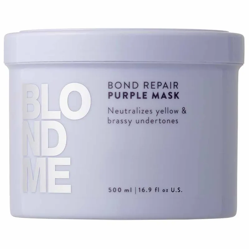 Schwarzkopf Blondme Bond Repair Neutralizing Purple Mask 500mL