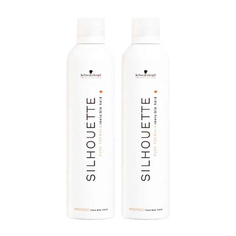 Schwarzkopf Silhouette Flexible Hold Mousse 200ml Double in Clear Clear