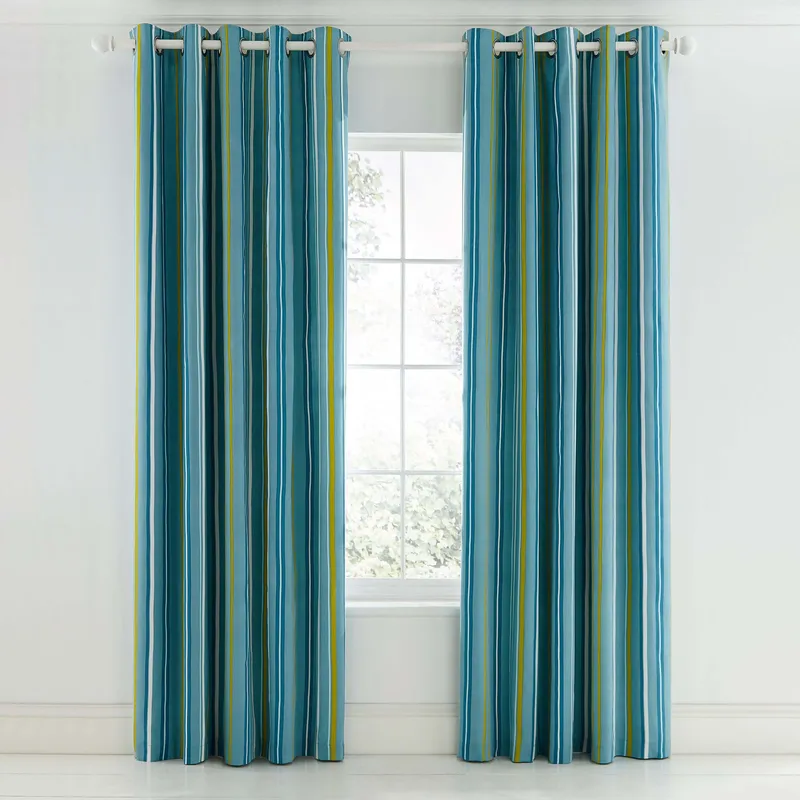 Scion Mr Fox Lined Curtains 66" x 72", Teal