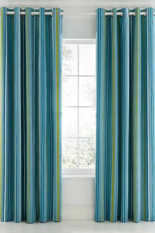 Scion Mr Fox Lined Curtains 66" x 90", Teal