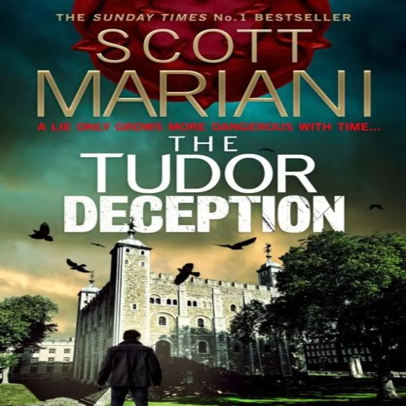 Scott Mariani Tudor DECEPTION_BEN HOPE28 PB Paperback Book Multicolor