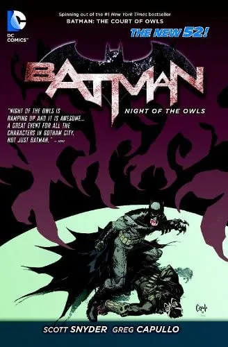 Scott Snyder Batman: Night of the Owls (The New 52)