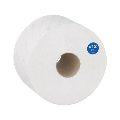 Scott Control Toilet Tissue Centrefeed Roll 2-Ply 833 Sheets (Pack 12)