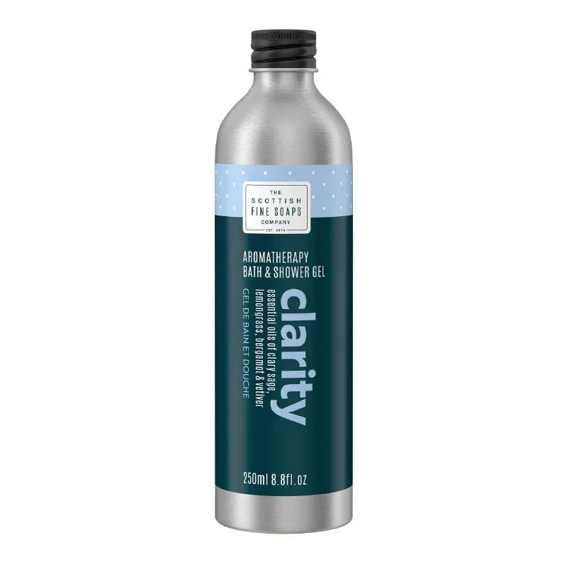 Scottish Fine Soaps Aromatherapy Clarity Bath & Shower Gel 250ml in None None