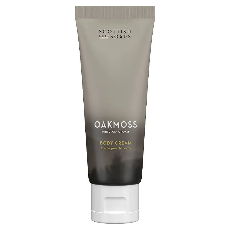 Scottish Fine Soaps Oakmoss Body Cream 75ml in White White 75ml