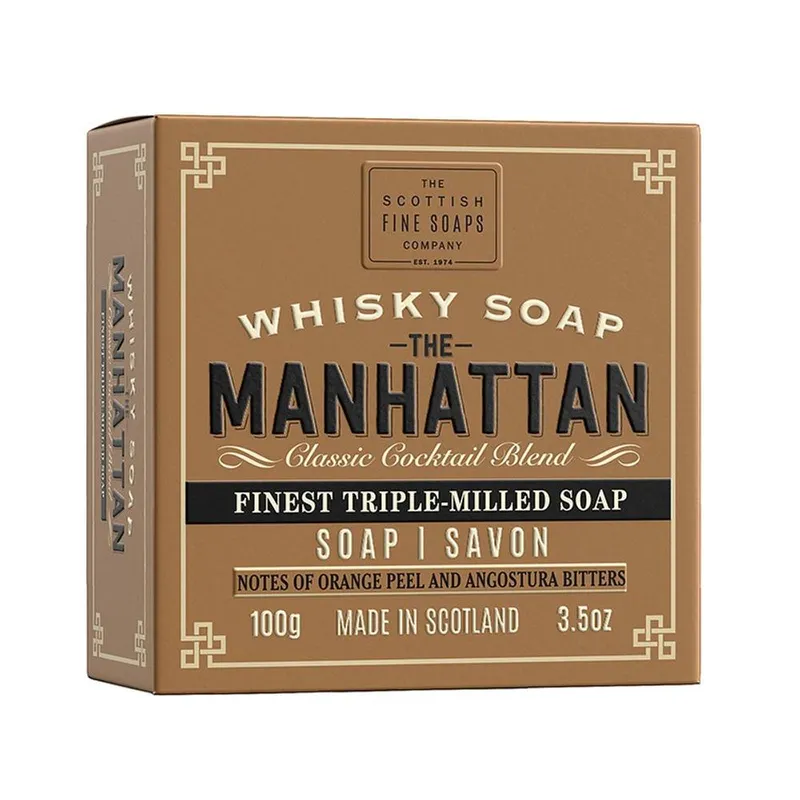 Scottish Fine Soaps Soap in a Carton - Whisky Manhattan 100g - Multicolor - Size: One Size