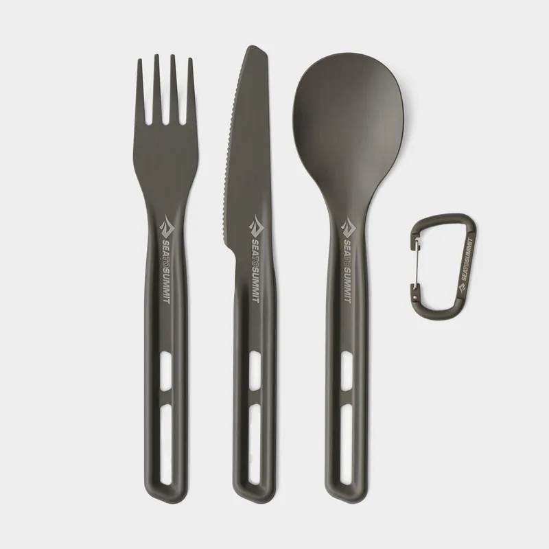 Sea to Summit Ultralight Cutlery Set 3 Piece, Grey One Size