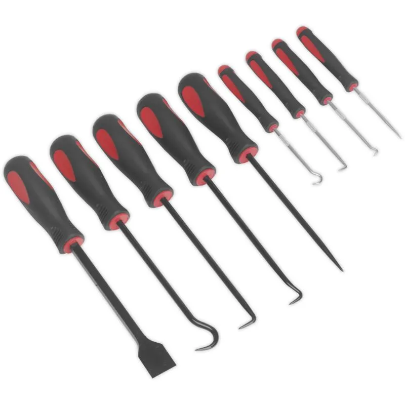 AK5209 Scraper & Hook Set 9pc - Sealey