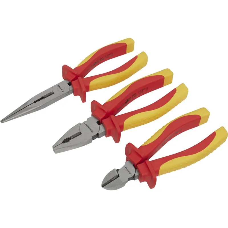 AK83452 Premier Pliers Set 3pc - vde Approved - Sealey
