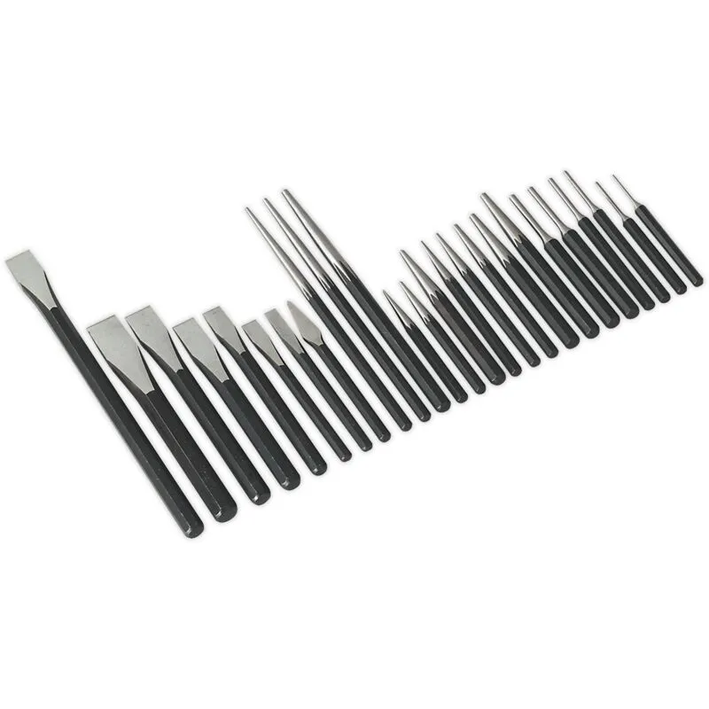 Sealey AK9298 Punch & Chisel Set 26pc