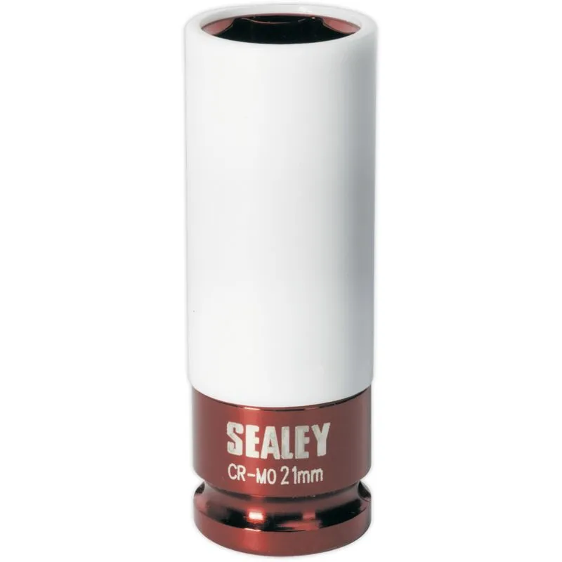 Alloy Wheel Impact Socket 21mm 1/2' Square Drive - Sealey
