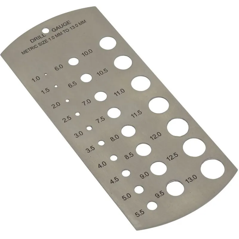 DGM1 Metric Drill Gauge 1-13mm - Sealey