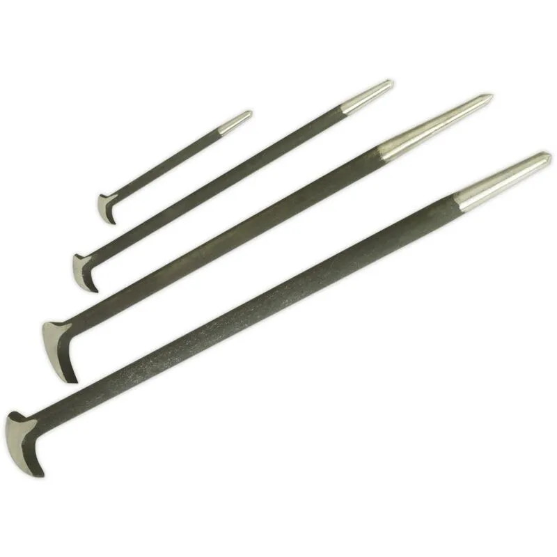 Heel Bar Set 4pc S0640 - Sealey