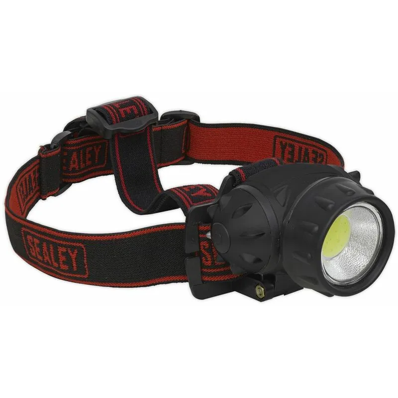 HT101 Head Torch 3W cob led - Sealey
