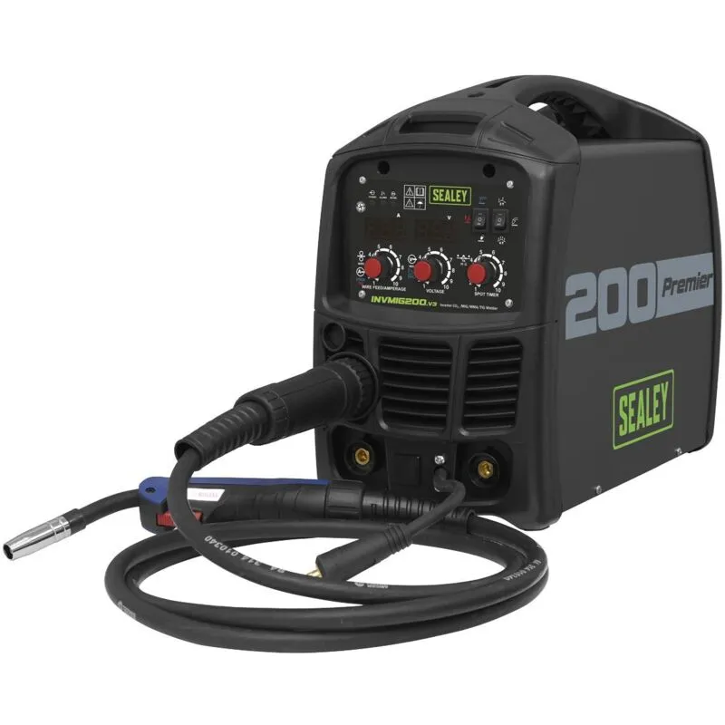 Sealey INVMIG200 Inverter Mig, Tig & Mma 200Amp