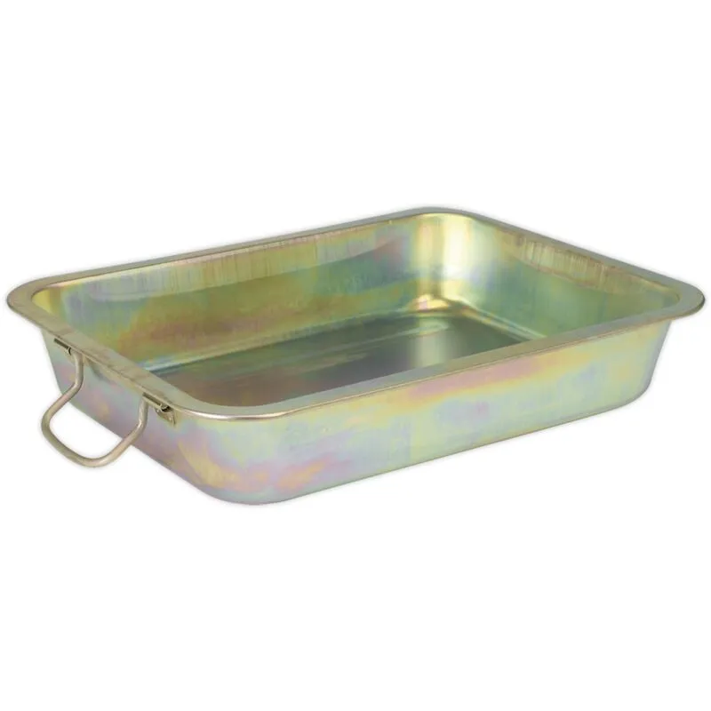 Sealey DRPM2 Metal Drain Pan 12ltr