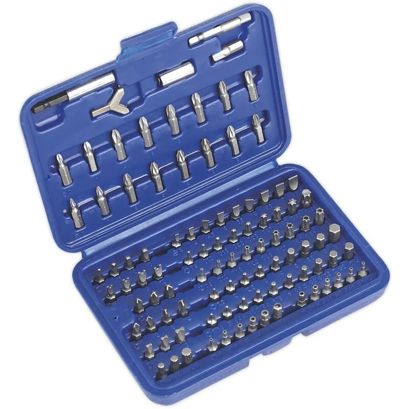 Sealey 100 Piece Screwdriver Bit Set