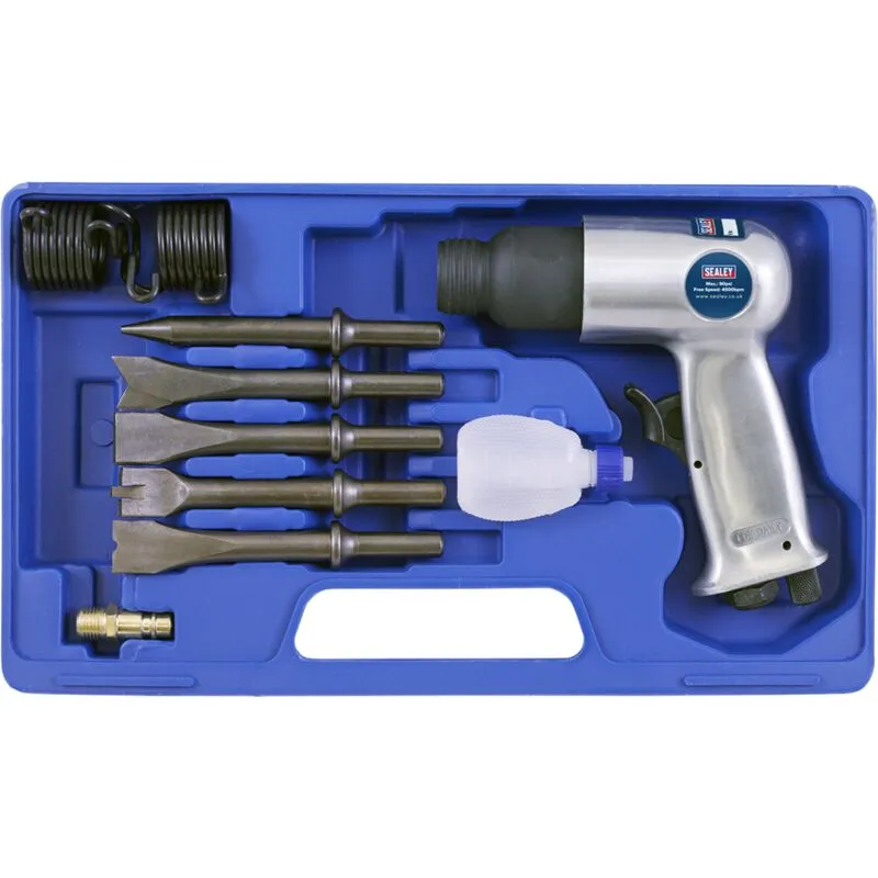 SA12/S Air Hammer Kit Medium Stroke - Sealey