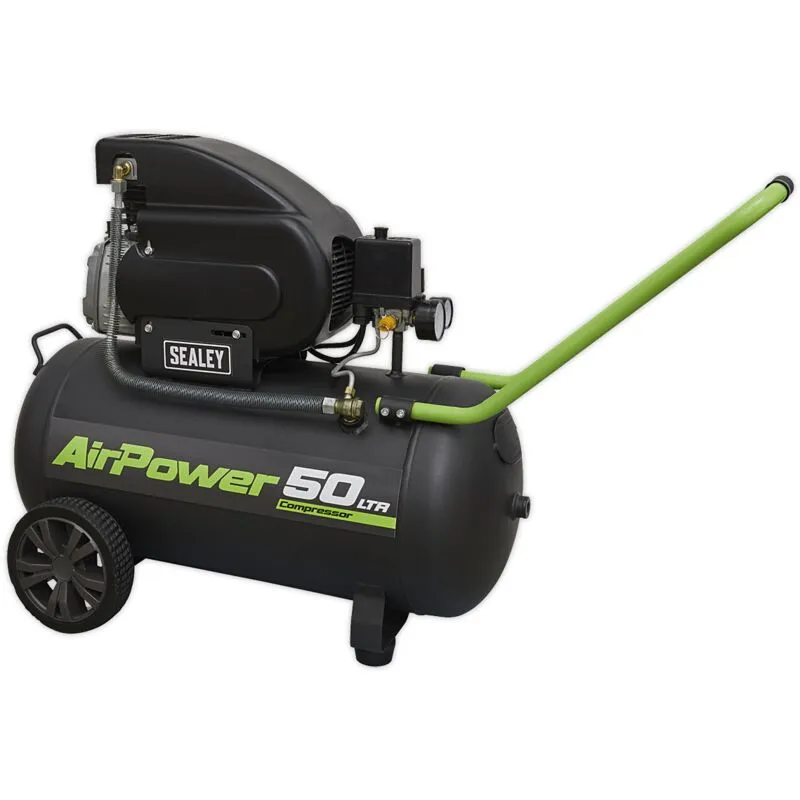 Sealey SAC5020E Air Compressor 50L Direct Drive 2hp