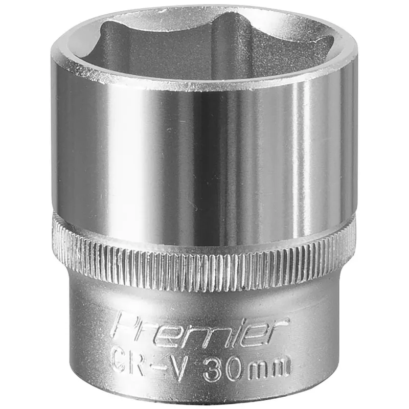 Sealey S1230 Walldrive Socket 30mm 1/2"sq Drive