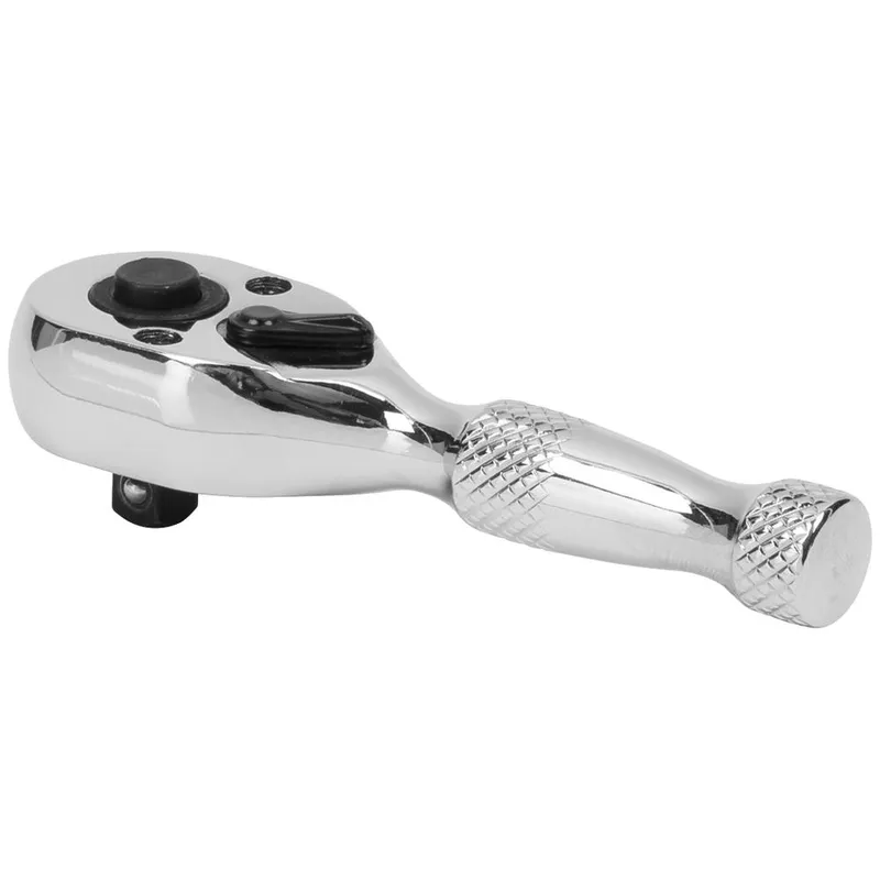 Sealey 1/4" Drive Quick Release Pear Head Stubby Ratchet 1/4"