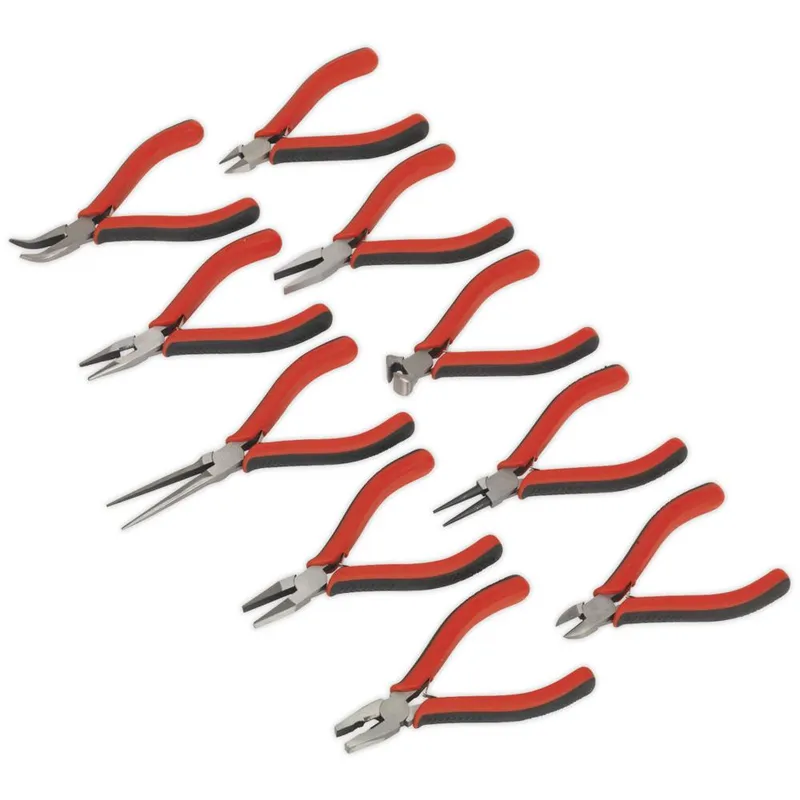 Sealey 10 Piece Mini Plier Set