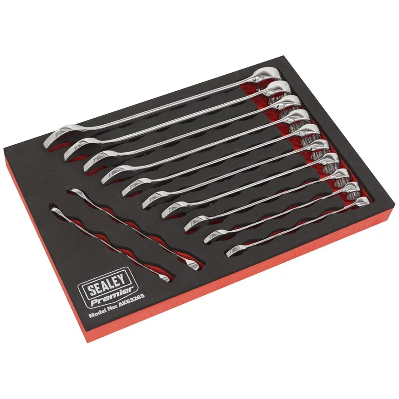 Premier Combination Spanner Set 12pc AK63265 - Sealey