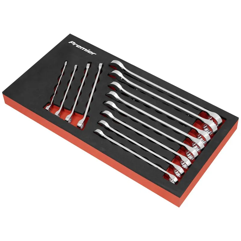 Sealey 12 Piece Drop Forged Combination Spanner Set Metric
