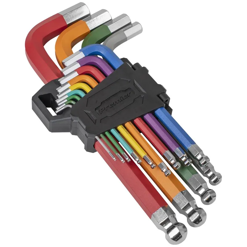 Sealey - AK7192 Premier Jumbo Ball-End Hex Key Set 13pc