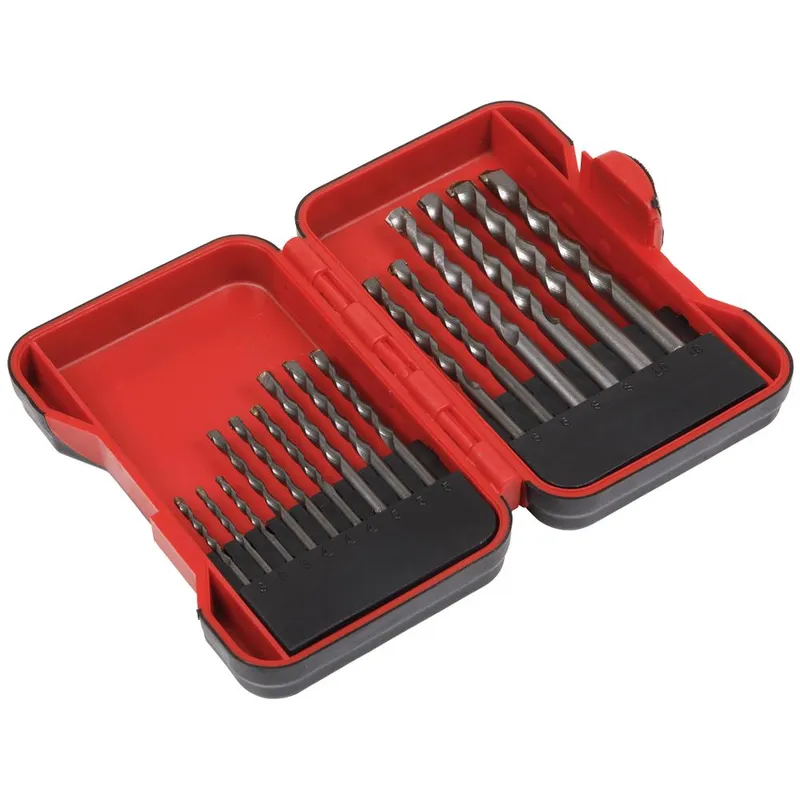 Sealey AK3715M Masonry Drill Bit Set 15pc