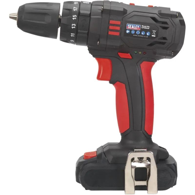 Sealey 18V �10mm Cordless Combi Drill CP18VLD
