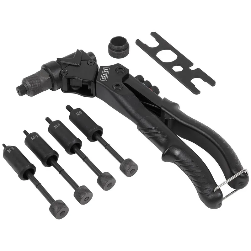 Sealey 2 in 1 Swivel Head Riveter