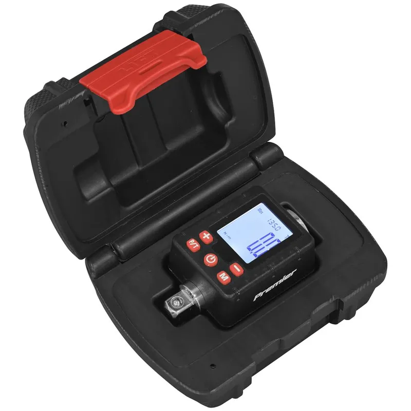 Sealey 3/8" Drive Digital Torque Wrench Adaptor 3/8" 27Nm - 135Nm