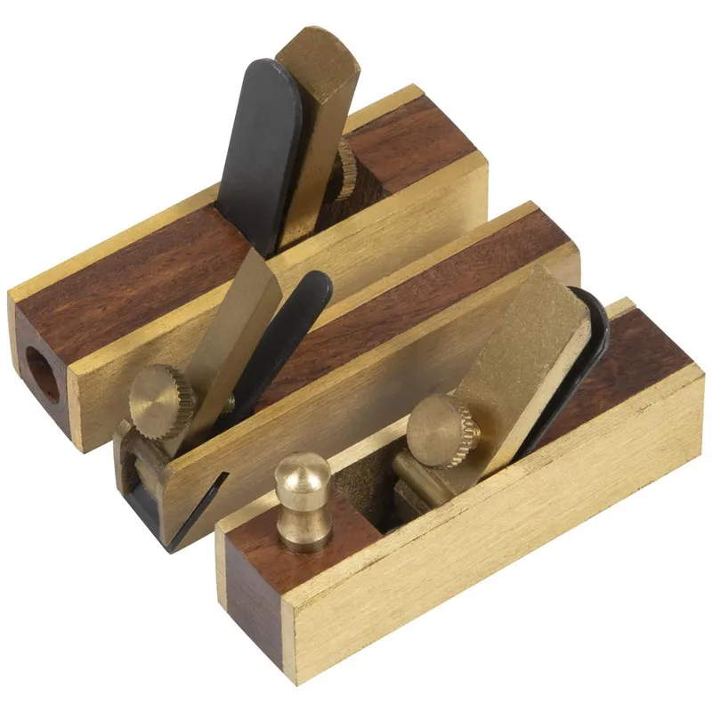 MBP03 Mini Brass Plane Set 3pc - Sealey