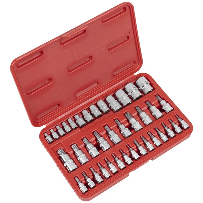 Sealey AK6197 Trx-star Socket and Socket Bit Set 38pc
