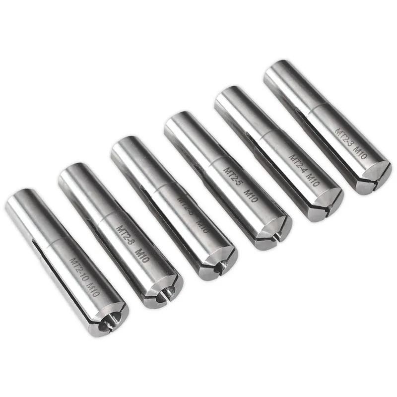 Sealey 6 Piece MT2-M10 Collet Set for SM2503 Mini Lathe