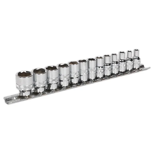 Sealey 13 Piece 1/4" Drive Socket Set 1/4"