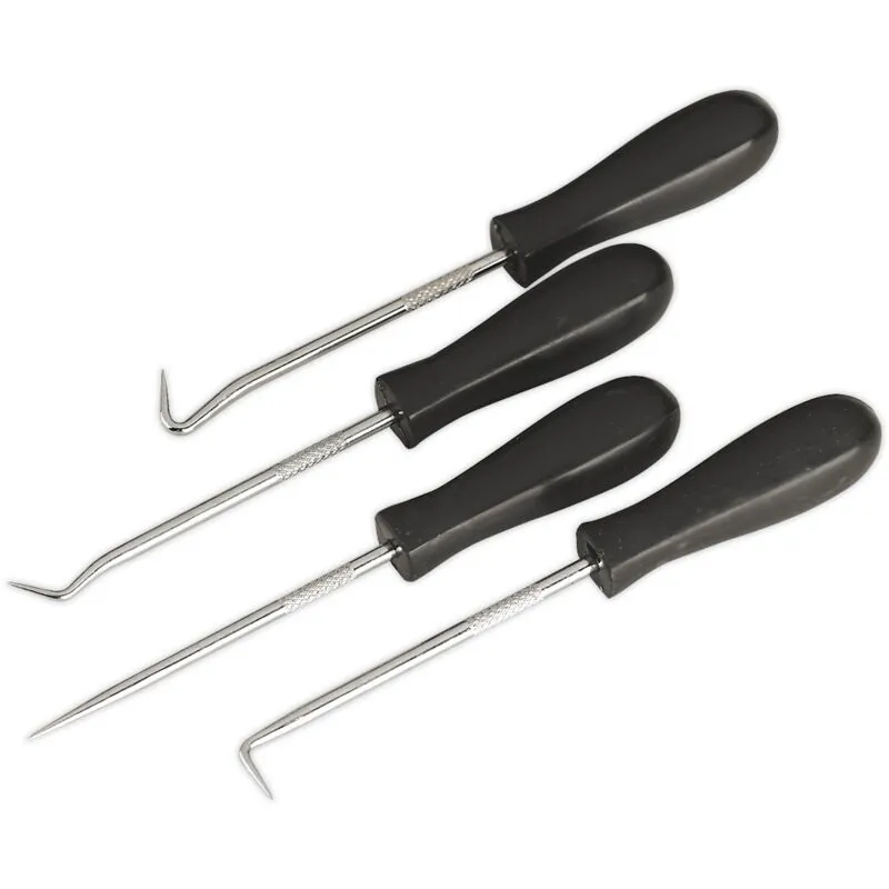 Sealey - AK521 Mini Hook Set 4 Piece