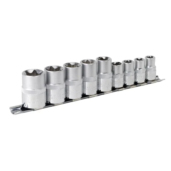 Sealey 9 Piece Combination Drive Torx Socket Set Combination