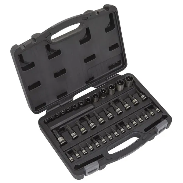 Sealey AK6197B Trx-Star Socket & Security Socket Bit Set 38pc 1/4"...