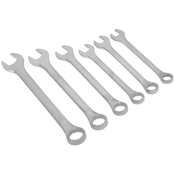 Sealey - AK63259 Premier Jumbo Combination Spanner Set 6pc
