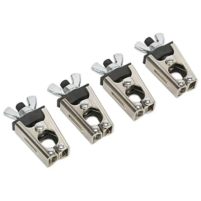 Sealey 4 Piece Micro Welding Clamp Set