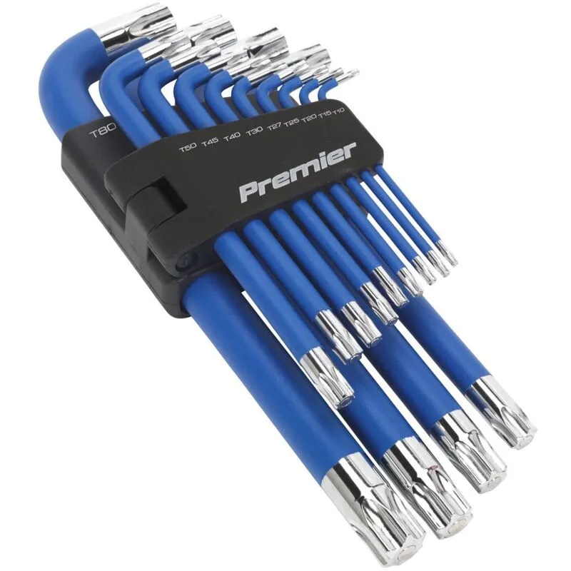 Sealey - AK7188 Premier Jumbo Anti-Slip Trx-Star Key Set 13pc