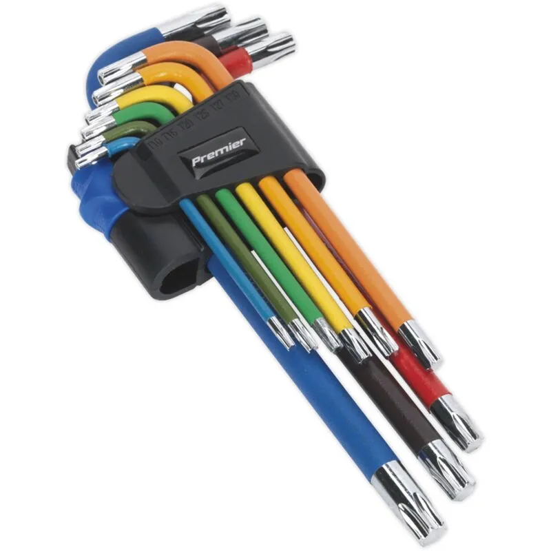 Sealey AK7193 Premier Long Trx-Star Key Set 9pc