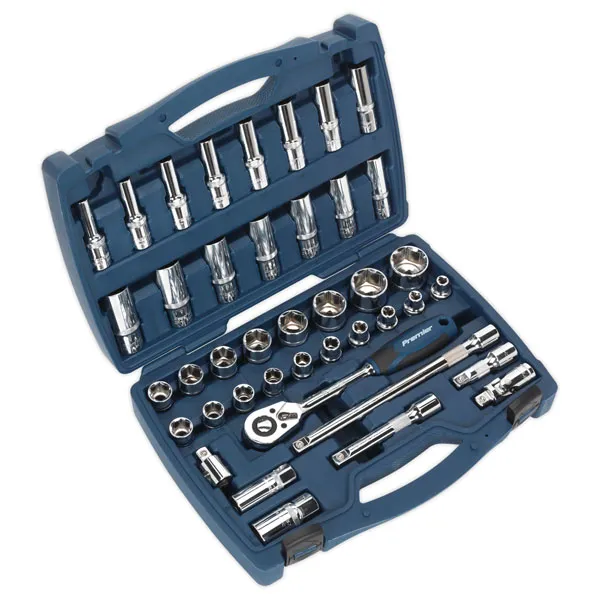 Sealey AK8993 1/2" Drive 41 Piece Socket Set 1/2"