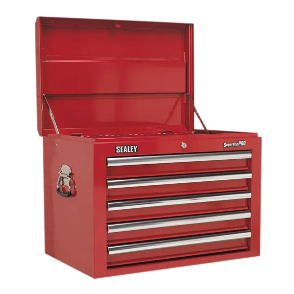 Sealey - AP26059T Superline pro Topchest 5 Drawer - Red