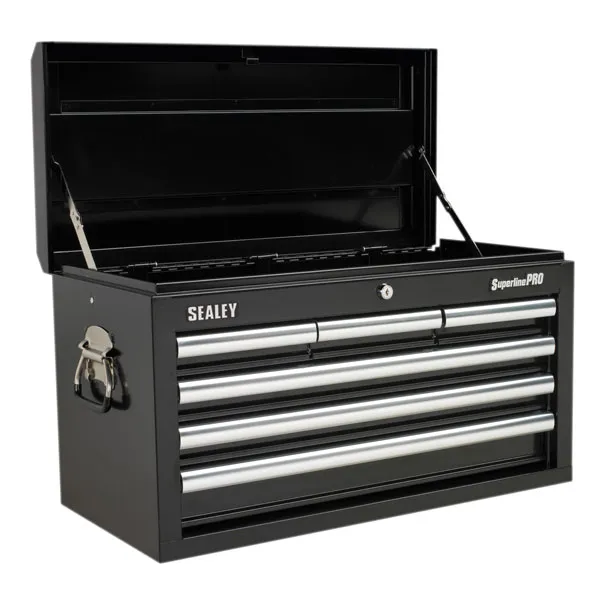 Sealey - AP33069B Superline pro Topchest 6 Drawer - Black